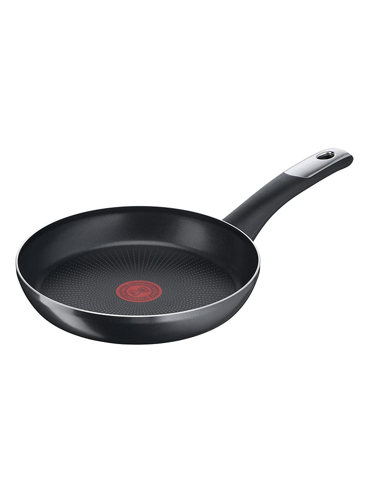 Tefal Patelnia "Hard titanium essential" w kolorze czarnym - Ø 24 cm rozmiar: onesize