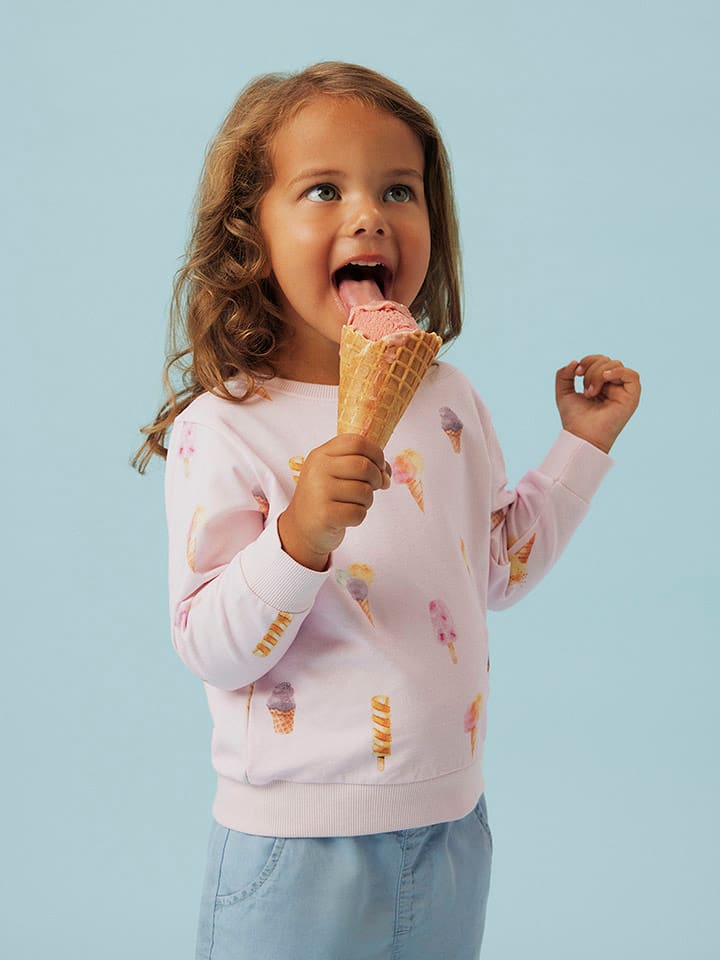 name it Bluza w kolorze jasnoróżowym rozmiar: 98