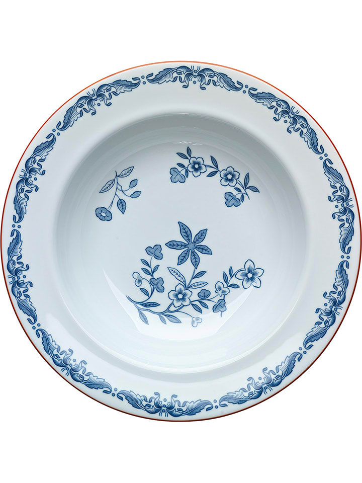 Rörstrand Talerz głęboki "Ostindia" w kolorze biało-niebieskim - Ø 24 cm rozmiar: onesize