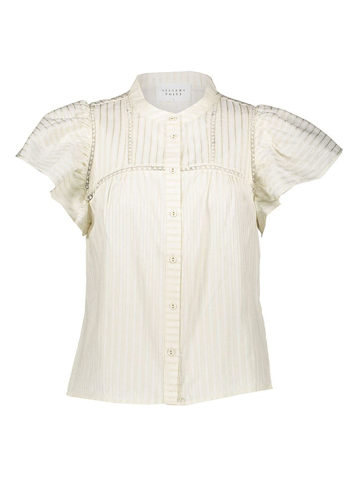 SisterS point Bluzka w kolorze kremowym rozmiar: XL