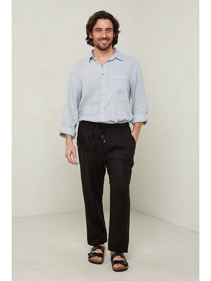 Lin Passion Spodnie w kolorze czarnym rozmiar: L/XL