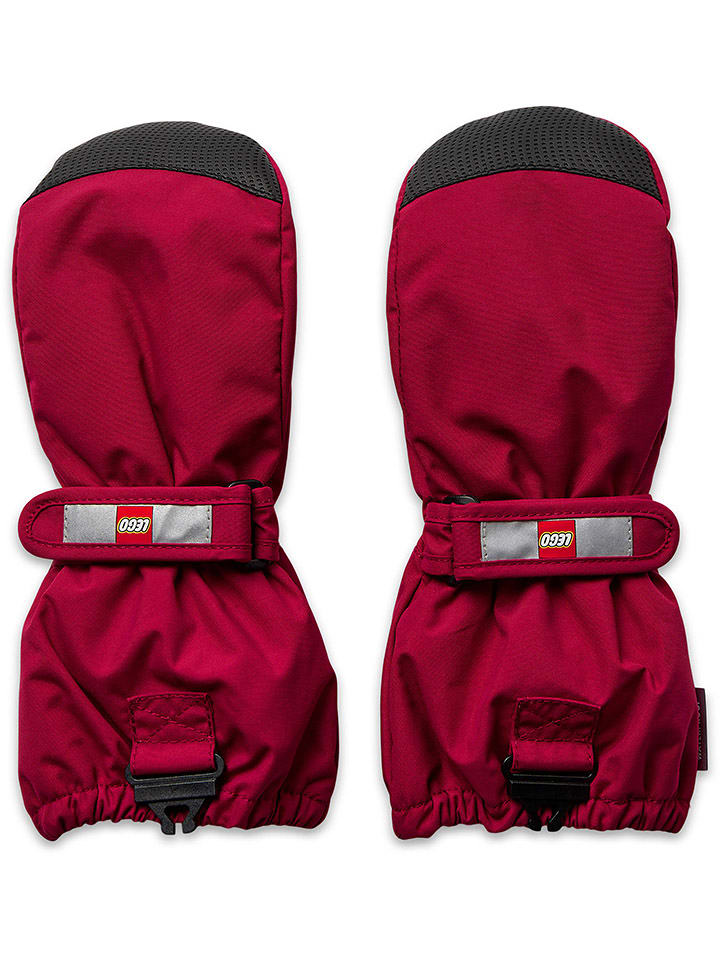 LEGO Rękawiczki "Atlin 706" w kolorze czerwonym rozmiar: 146/152