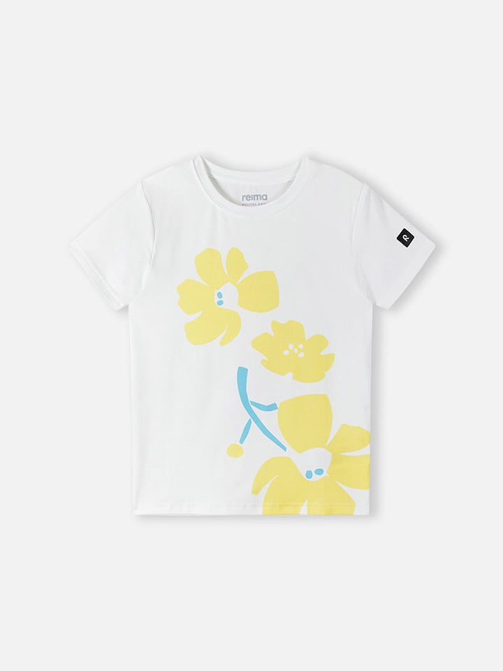 Reima Koszulka "Vauhdikas" w kolorze białym rozmiar: 104