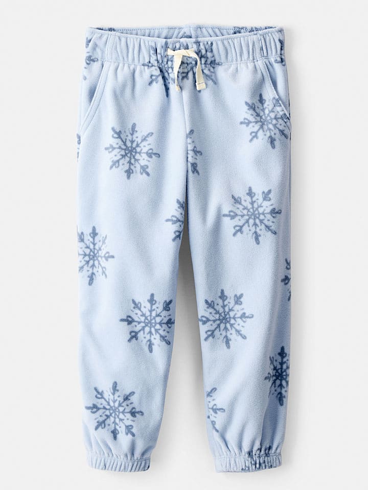 OshKosh Spodnie polarowe w kolorze błękitnym rozmiar: 92