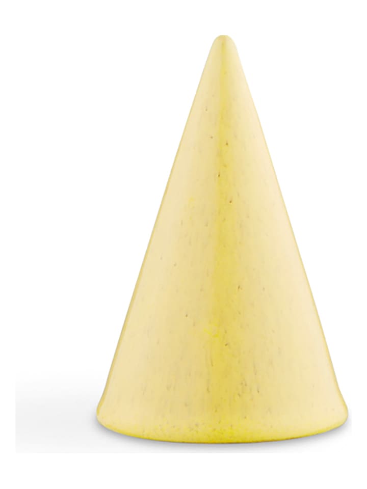 Kähler Dekoracja "Glasurtop" w kolorze żółtym - wys. 11 x Ø 7 cm rozmiar: onesize