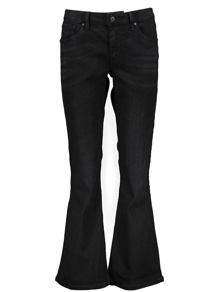 Pepe Jeans Dżinsy - Flared fit - w kolorze czarnym rozmiar: W29/L30