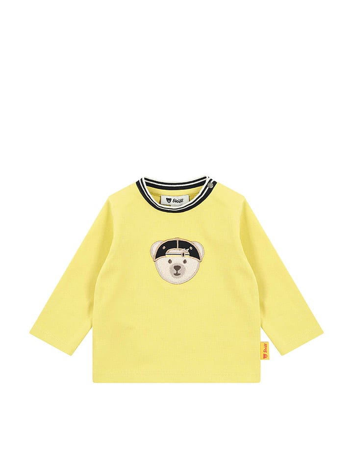 Steiff Koszulka w kolorze żółtym rozmiar: 86