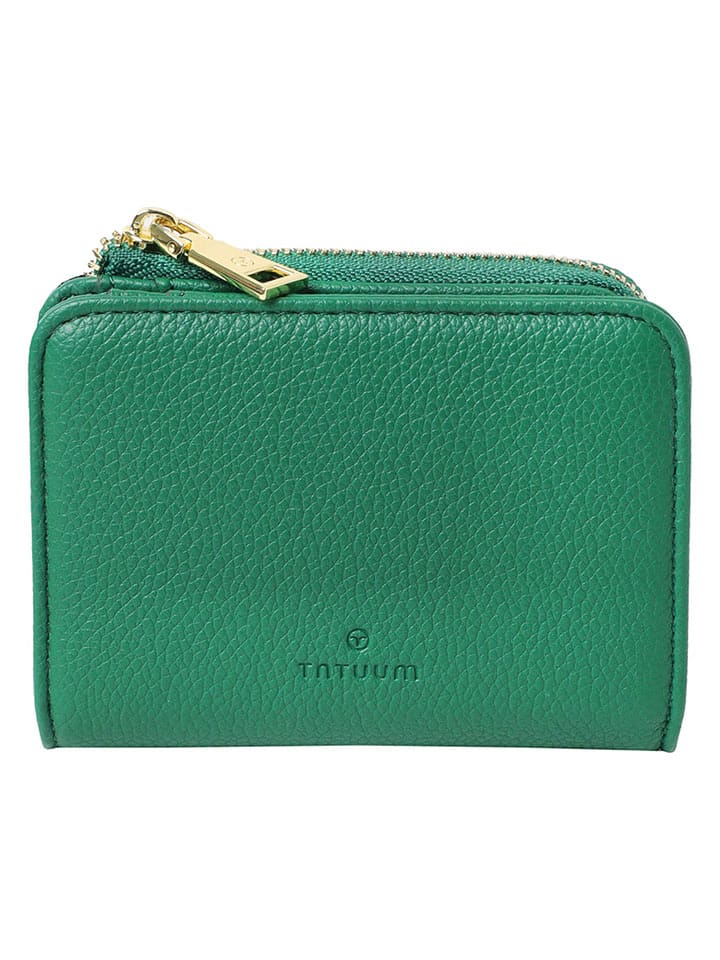 TATUUM Portfel w kolorze zielonym - 11 x 8 cm rozmiar: onesize
