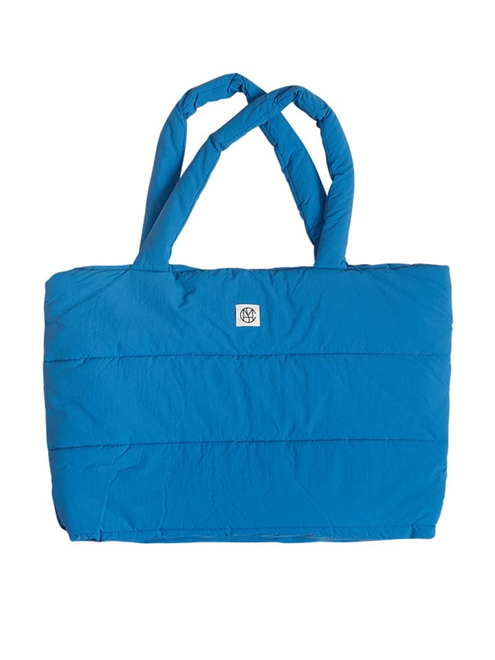 MOSS COPENHAGEN Shopper bag w kolorze niebieskim - 54 x 32 cm rozmiar: onesize