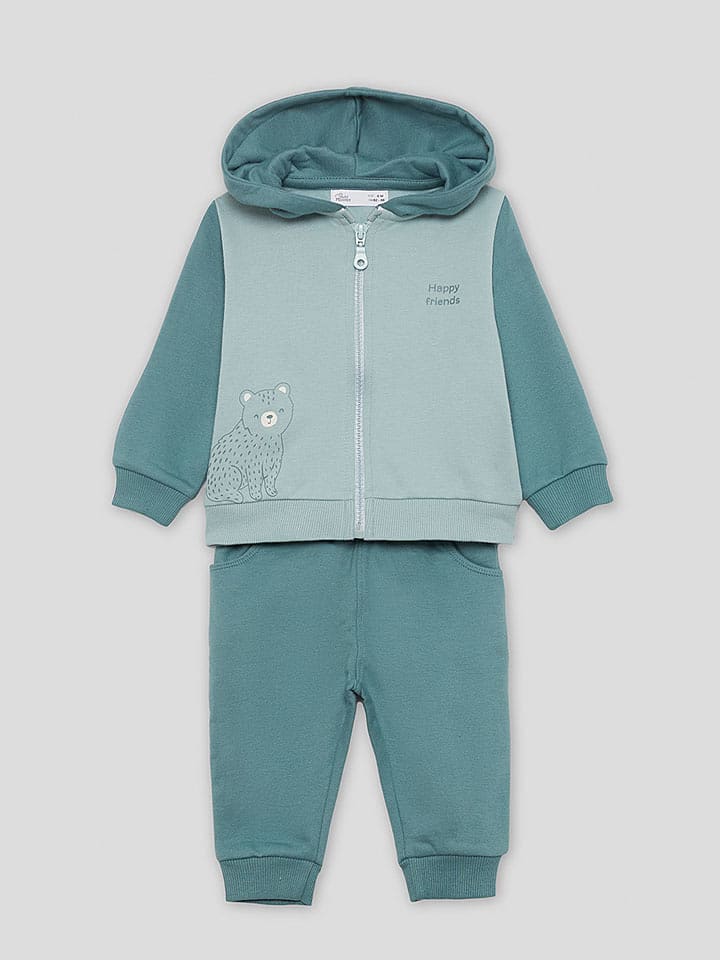 Street MONKEY 2-częściowy zestaw w kolorze turkusowym rozmiar: 62