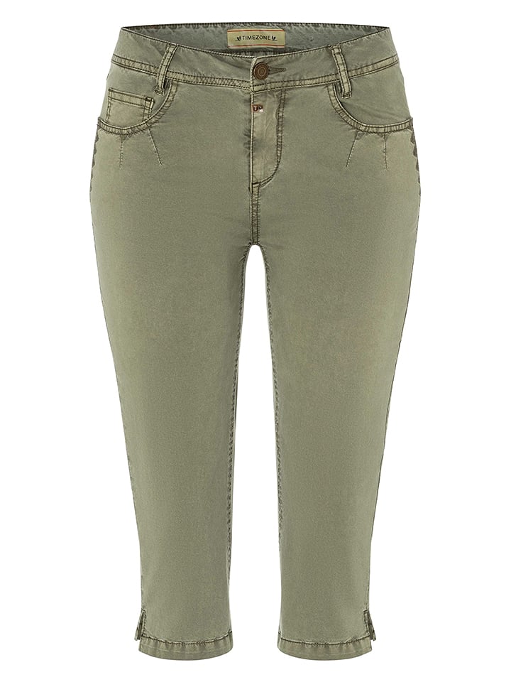 Timezone Rybaczki "Dashni" w kolorze khaki rozmiar: W24