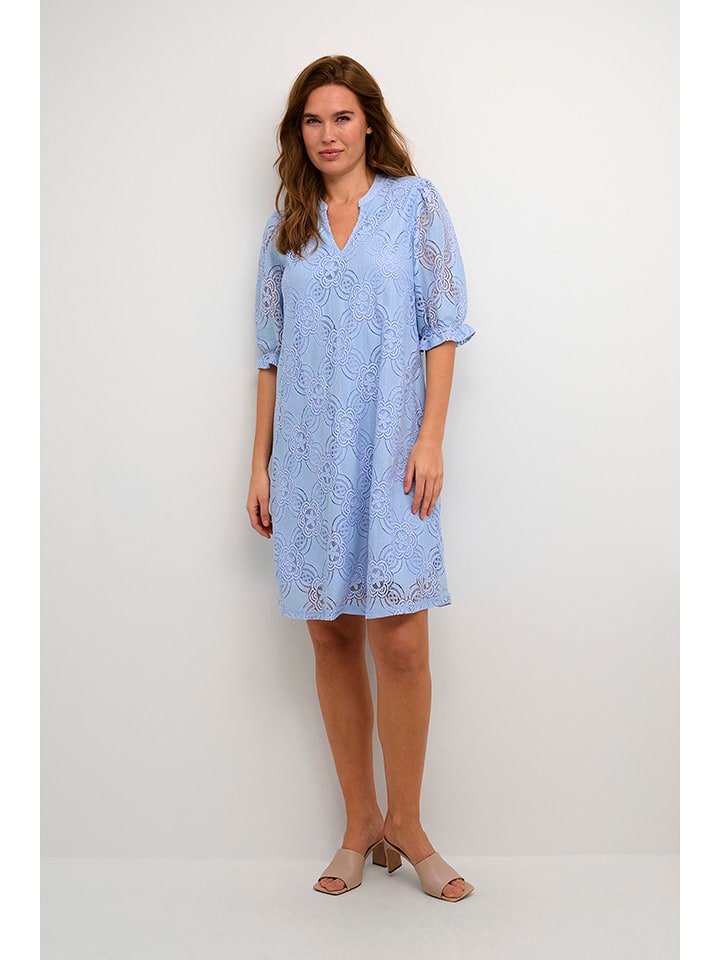 CULTURE Sukienka w kolorze błękitnym rozmiar: L