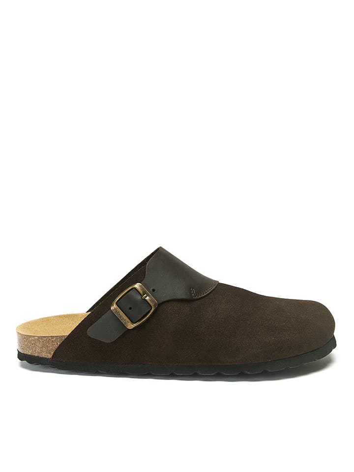 Mandel Skórzane chodaki w kolorze brązowym rozmiar: 38