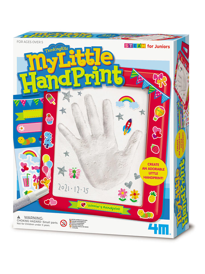 HCM Zestaw gipsowy "My Little Handprint" - 5+ rozmiar: onesize