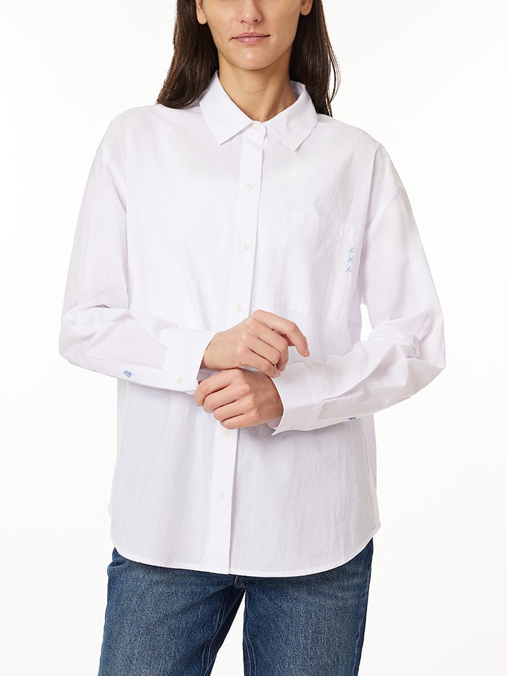 Scotch & Soda Koszula w kolorze białym rozmiar: L