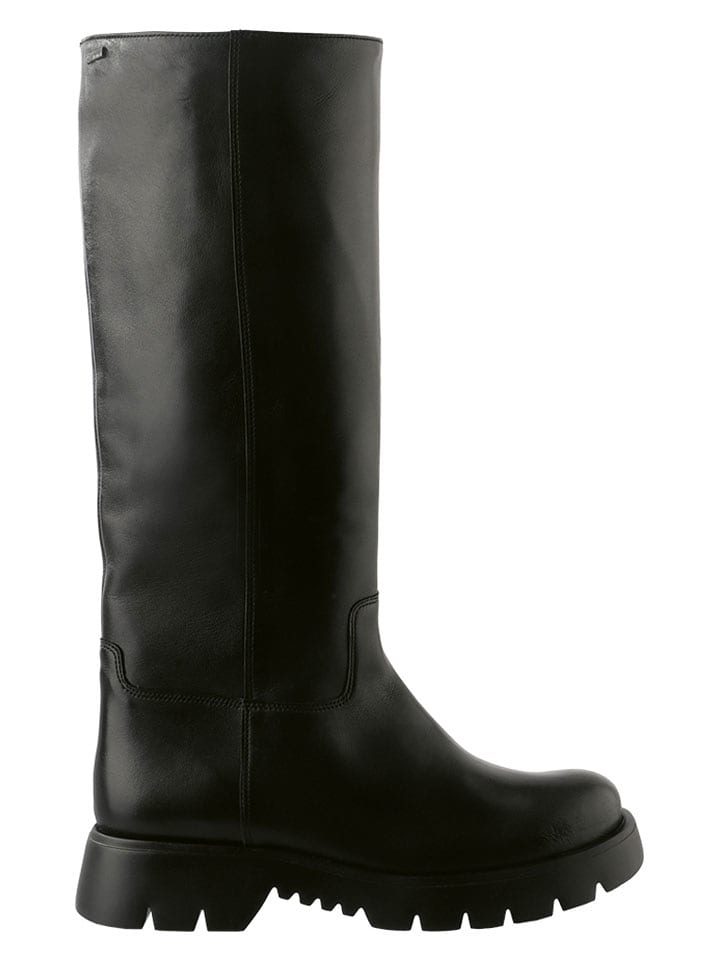 Högl Skórzane kozaki "Cassidy" w kolorze czarnym rozmiar: 38