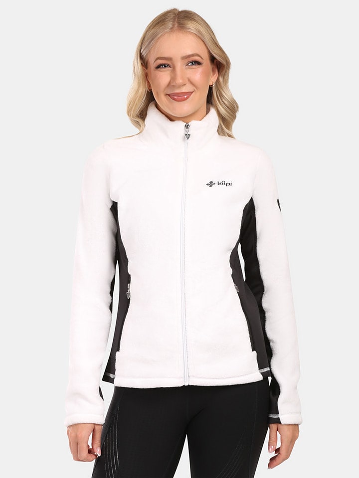 Kilpi Kurtka polarowa "Skathi" w kolorze biało-czarnym rozmiar: 38