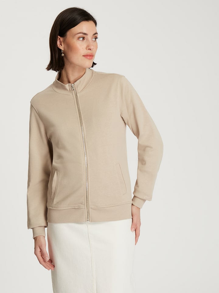 Cross Jeans Bluza w kolorze beżowym rozmiar: M