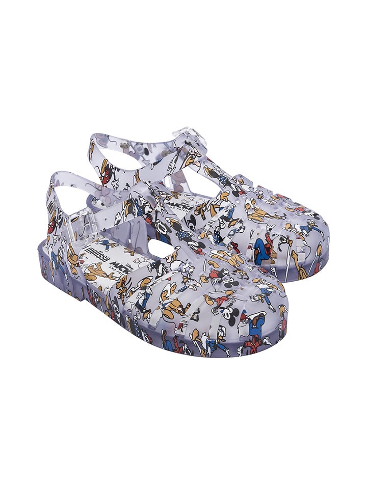 Melissa Półsandały w kolorze szarym rozmiar: 31