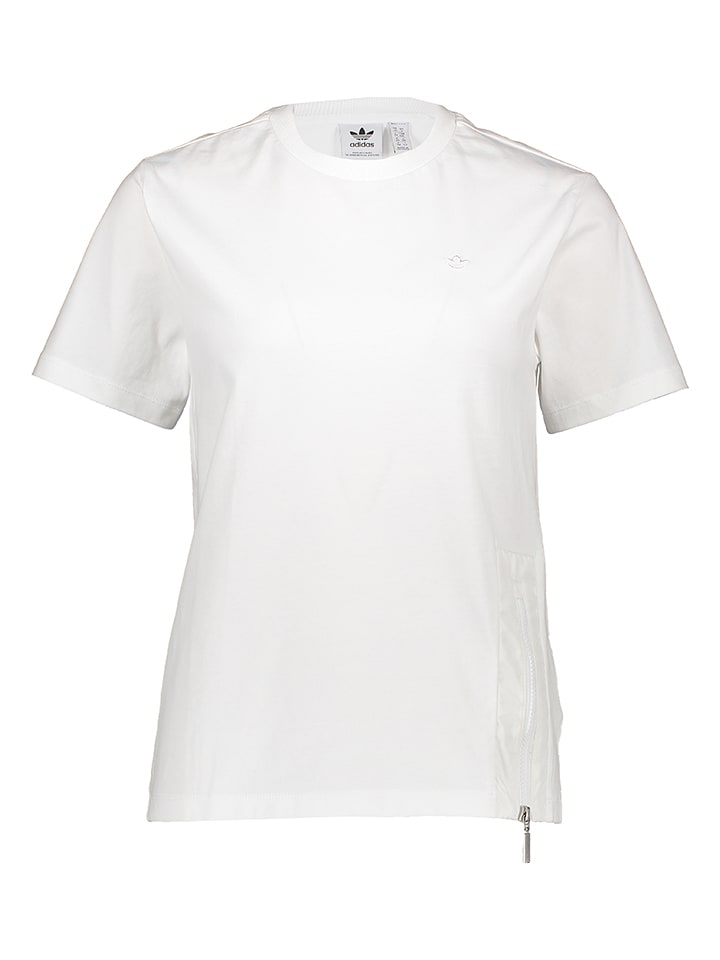 adidas Koszulka "Adicolor" w kolorze białym rozmiar: 32