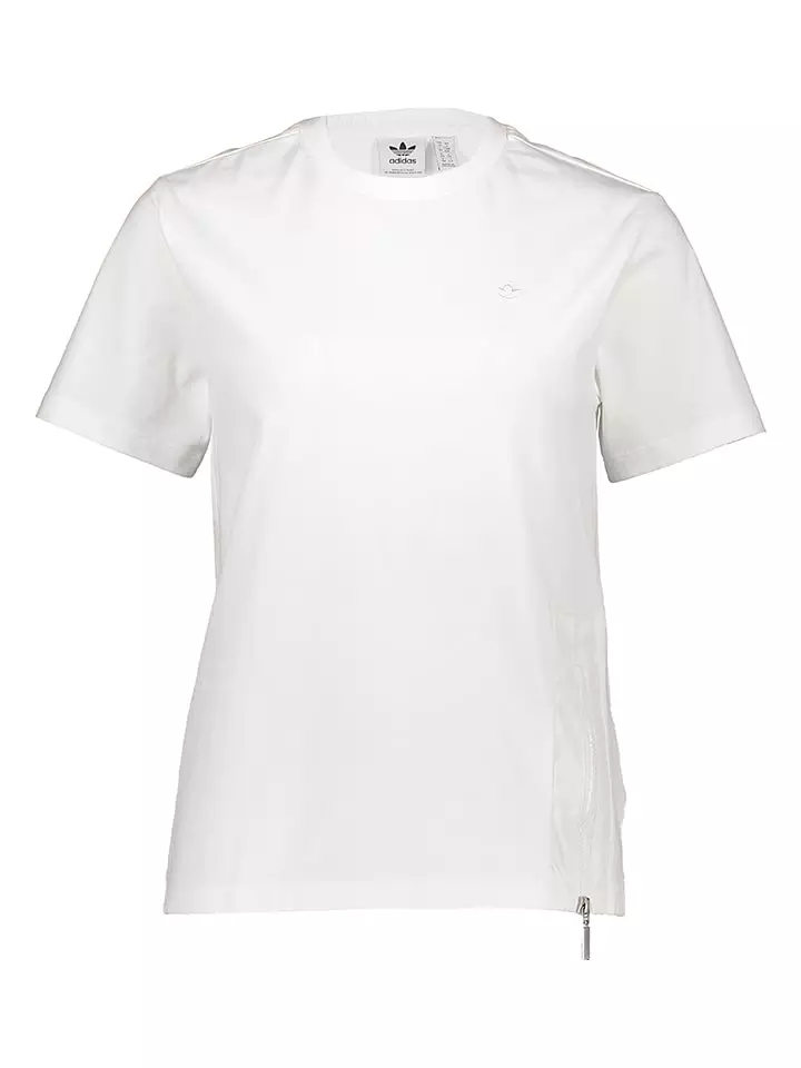 adidas Koszulka "Adicolor" w kolorze białym rozmiar: 32