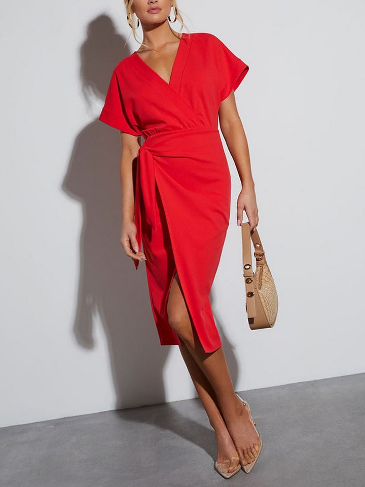 LA Angels Sukienka w kolorze czerwonym rozmiar: L