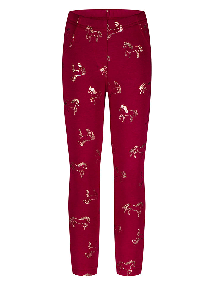 Salt and Pepper Legginsy funkcyjne w kolorze czerwonym rozmiar: 134