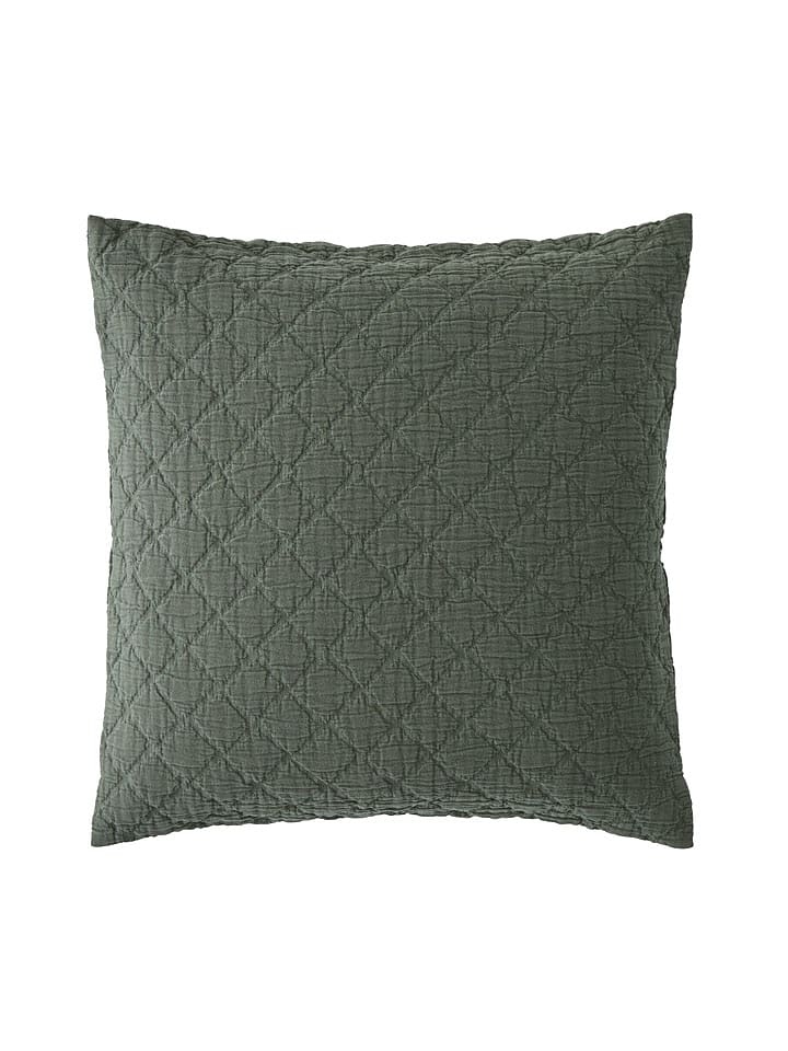 Ellos Home Poszewka "Thelma" w kolorze zielonym na poduszkę rozmiar: 50x50 cm