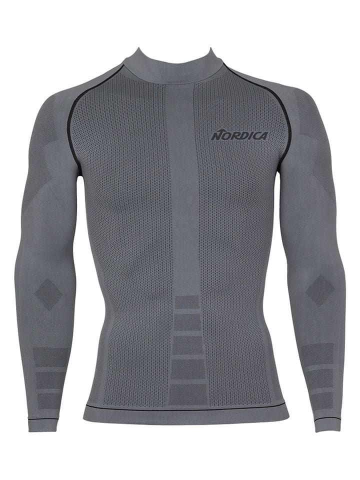 NORDICA Podkoszulek termiczny w kolorze szarym rozmiar: M/L