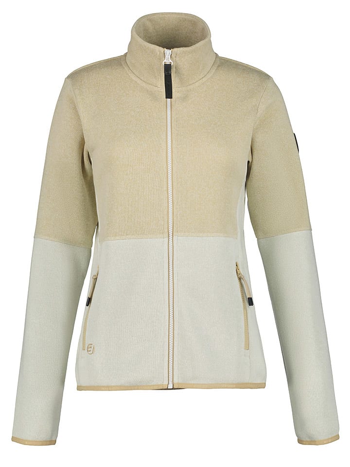 Icepeak Kurtka funkcyjna "Anahola" w kolorze beżowo-białym rozmiar: L