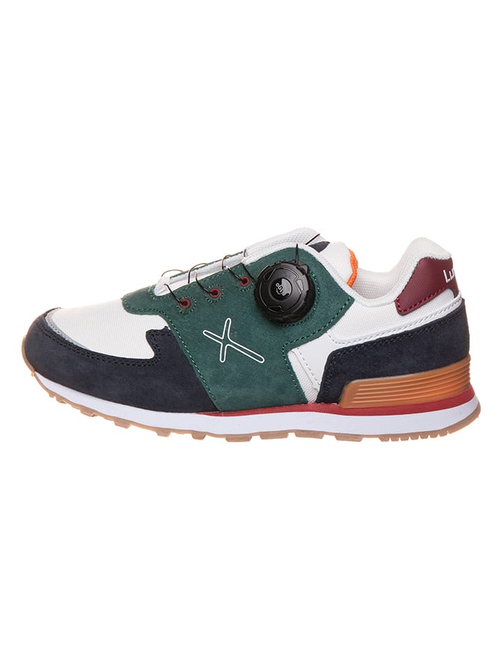 Lurchi Skórzane sneakersy "Gianni" ze wzorem rozmiar: 34