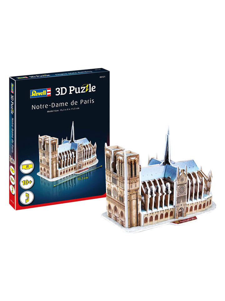 Revell 39-częściowe puzzle 3D "Notre-Dame de Paris" - 10+ rozmiar: onesize