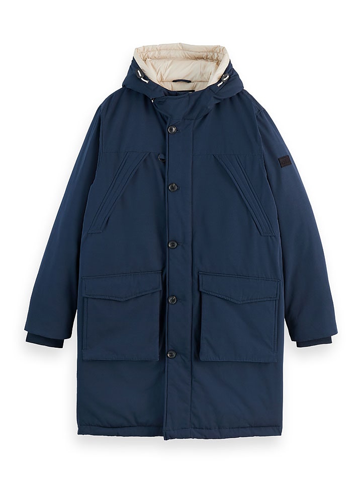 Scotch & Soda Parka w kolorze granatowym rozmiar: XL