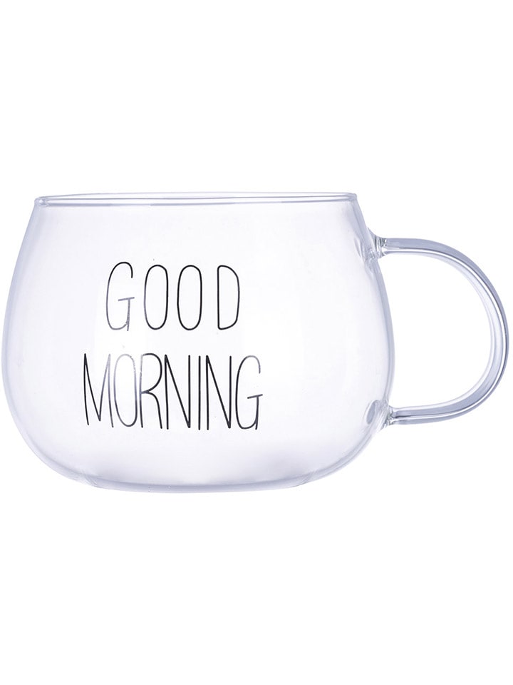 Villa d´Este Szklanka "Good Morning" do herbaty - 400 ml rozmiar: onesize