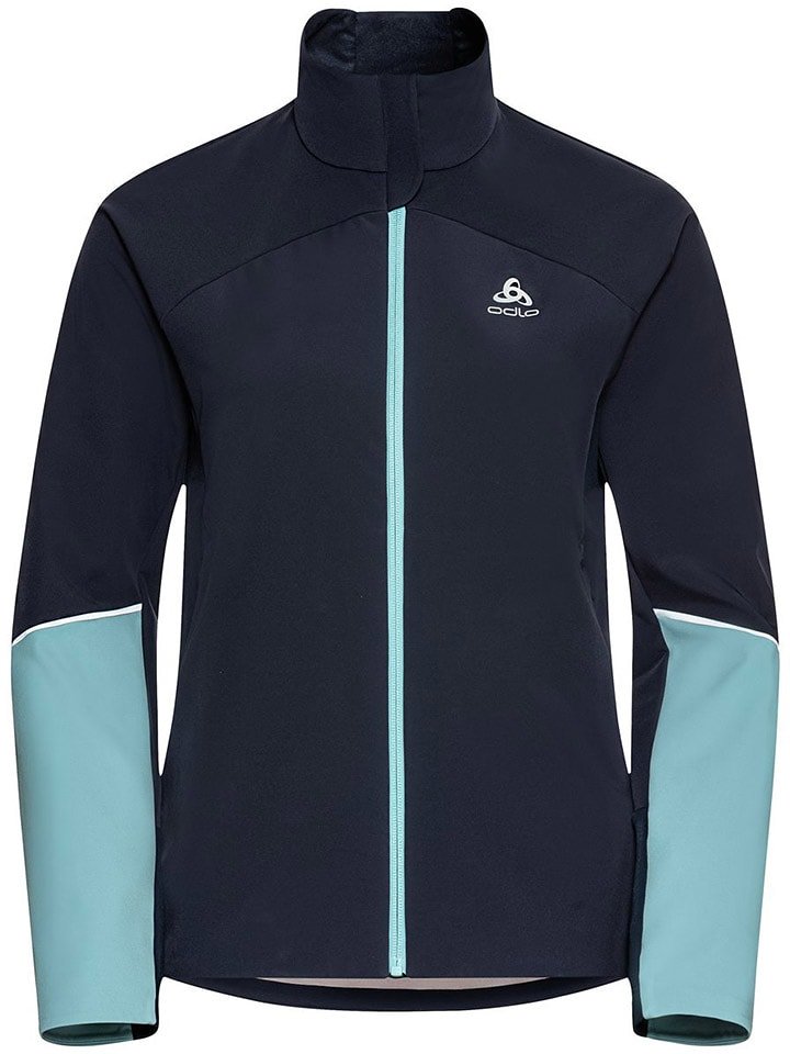 Odlo Kurtka "Engvik" w kolorze turkusowo-granatowym do biegania rozmiar: M
