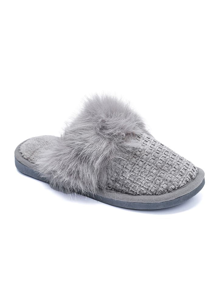 Confly Kapcie w kolorze szarym rozmiar: 36