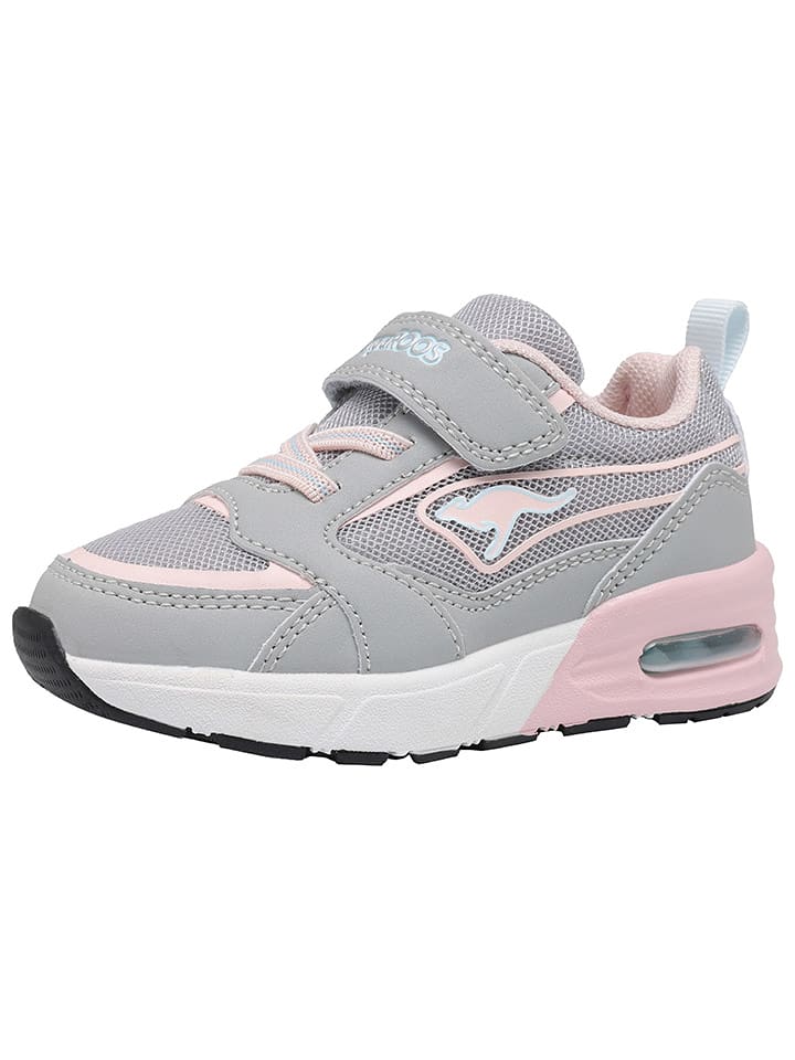 Kangaroos Sneakersy "K-XI Reto EV" w kolorze szaro-jasnoróżowym rozmiar: 25