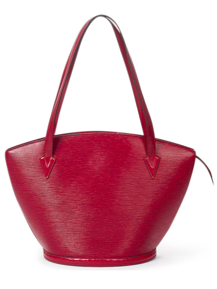 Louis Vuitton Skórzana torebka w kolorze czerwonym - 26 x 30 x 17 cm rozmiar: onesize