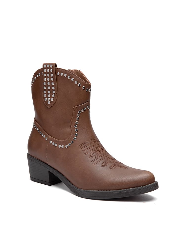 Sixth Sens Botki w kolorze brązowym rozmiar: 37