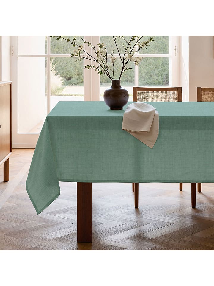 Mint Rugs Obrus "Smooth Bria" w kolorze zielonym rozmiar: 155x300 cm