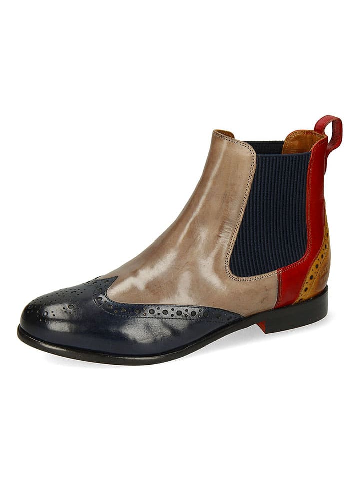 MELVIN & HAMILTON Skórzane sztyblety "Selina 29" ze wzorem rozmiar: 41