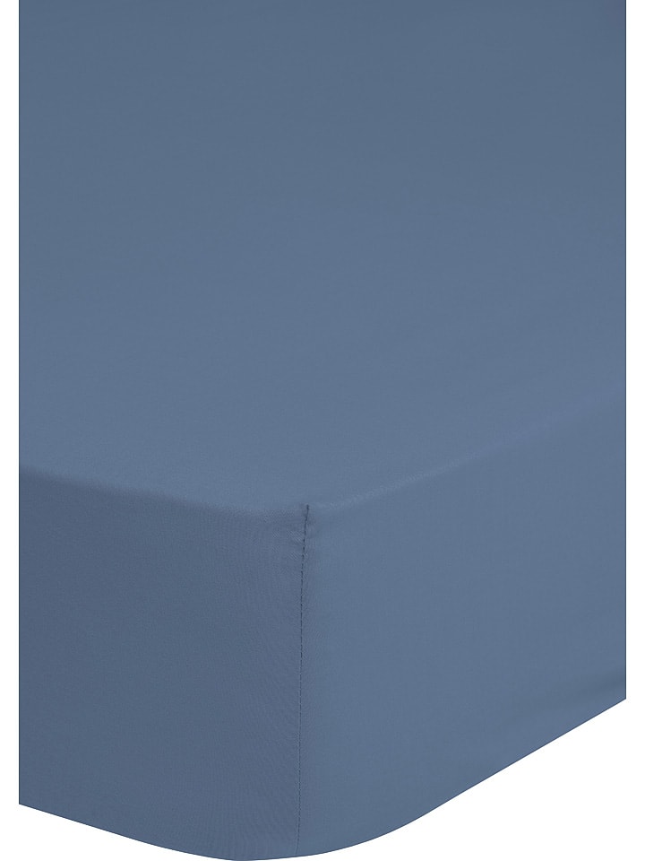 Good Morning Dżersejowe prześcieradło w kolorze niebieskim na gumce rozmiar: 70x140/150 cm