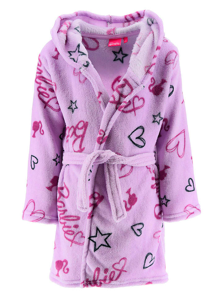 Barbie Szlafrok "Barbie" w kolorze fioletowym rozmiar: 104