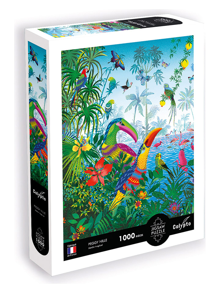 Calypto 1000-częściowe puzzle "Tropical birds" - 9+ rozmiar: onesize
