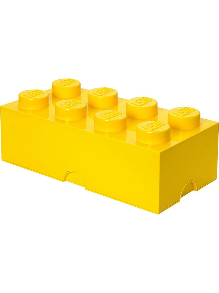 LEGO Pojemnik "Brick 8" w kolorze żółtym - 50 x 18 x 25 cm rozmiar: onesize