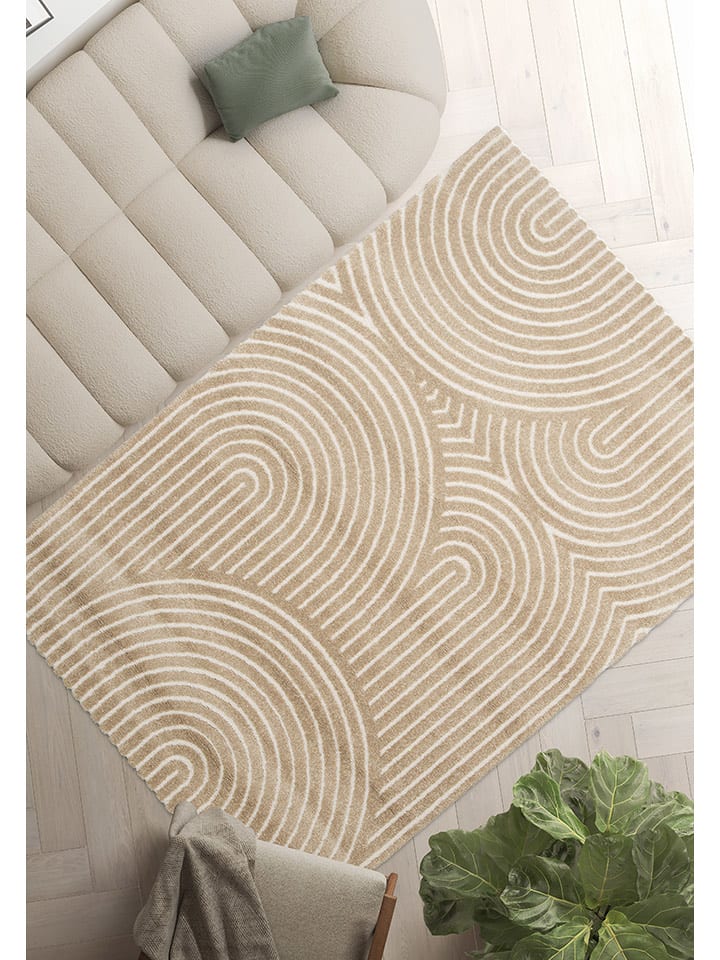 bobochic Dywan "Herve" w kolorze brązowym rozmiar: 160x230 cm