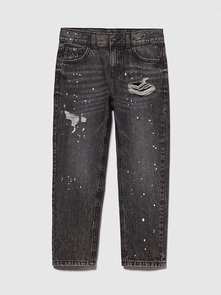 Sisley Dżinsy w kolorze czarnym rozmiar: 150