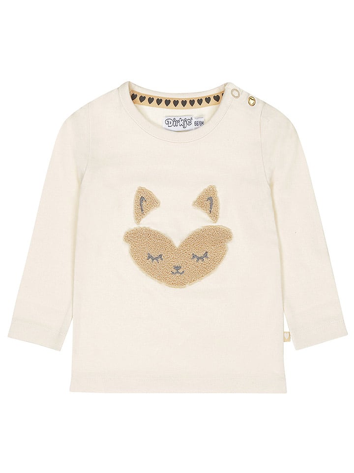 Dirkje Koszulka w kolorze kremowym rozmiar: 68