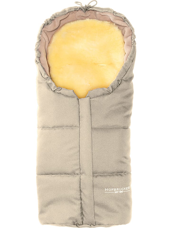 Hofbrucker Śpiworek "Leni" w kolorze beżowym - 80 x 35 cm rozmiar: onesize