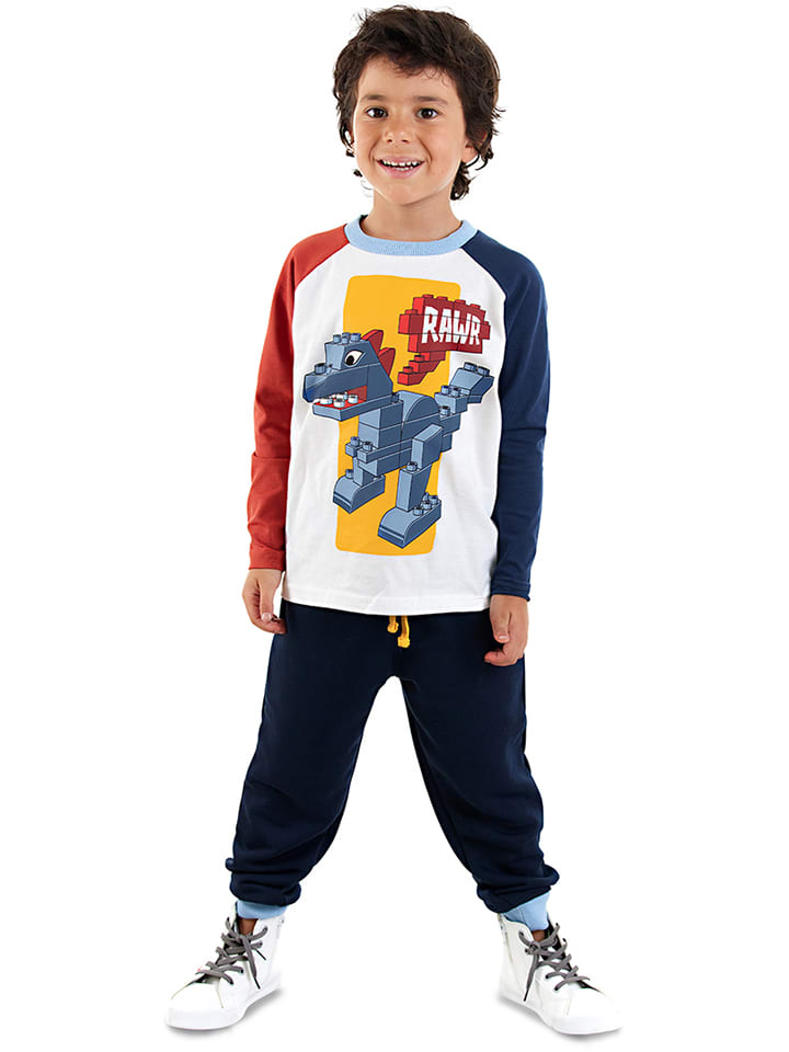 Denokids 2-częściowy zestaw w kolorze granatowo-biało-czerwonym rozmiar: 110